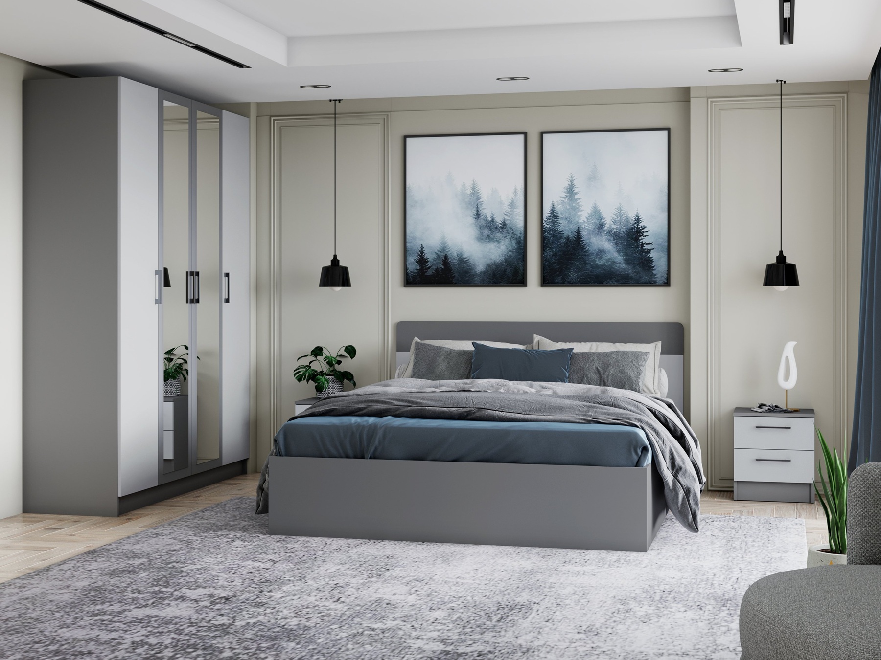 Шкаф 5-ти дв. 2000 Вегас Тэкс 