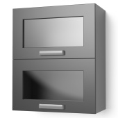 Шкаф горизонтальный со стеклом ВГС Бомбей Шкаф горизонтальный со стеклом ВГС Бомбей