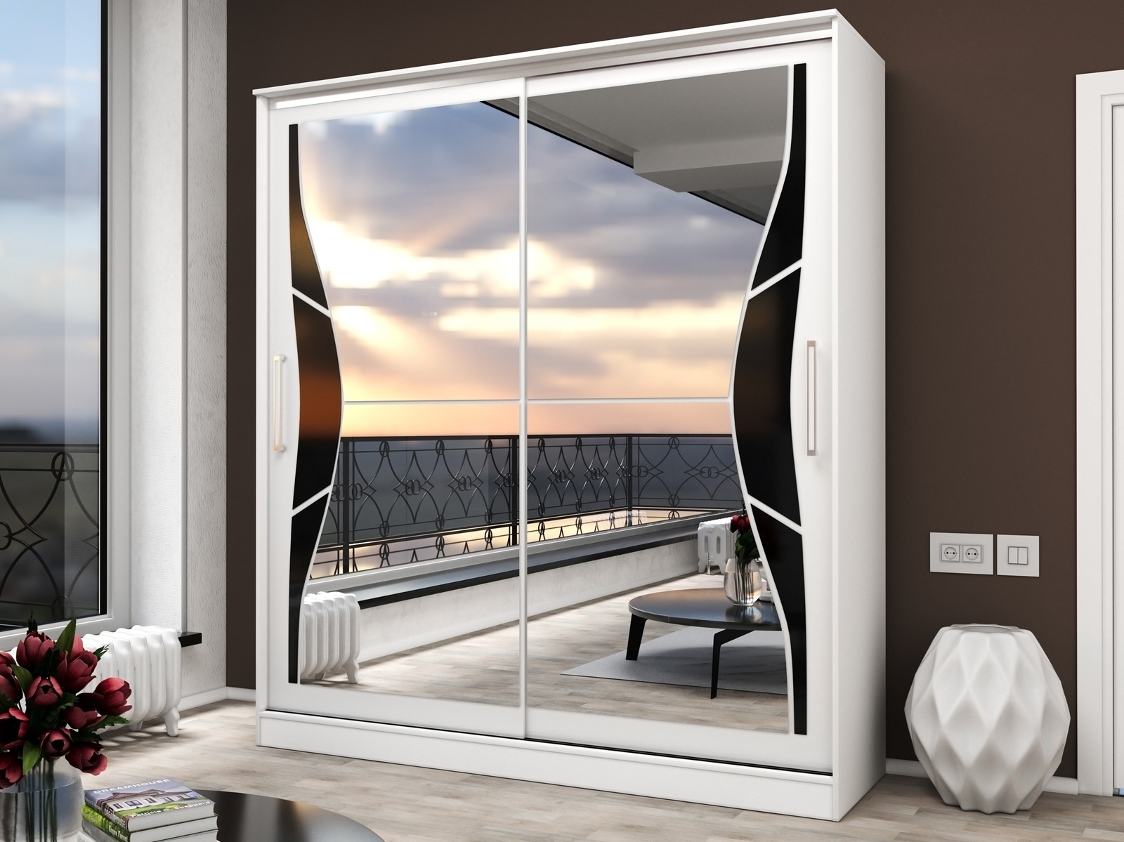 Шкаф-купе 1700 Бабочка Шкаф-купе 1700 Бабочка