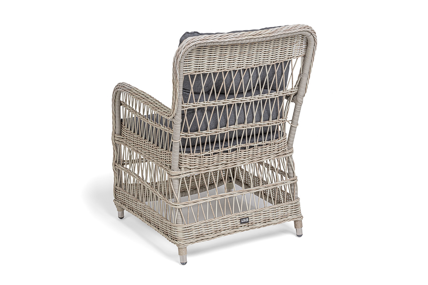 фото "цесена" кресло плетеное из искусственного ротанга, цвет бежевый