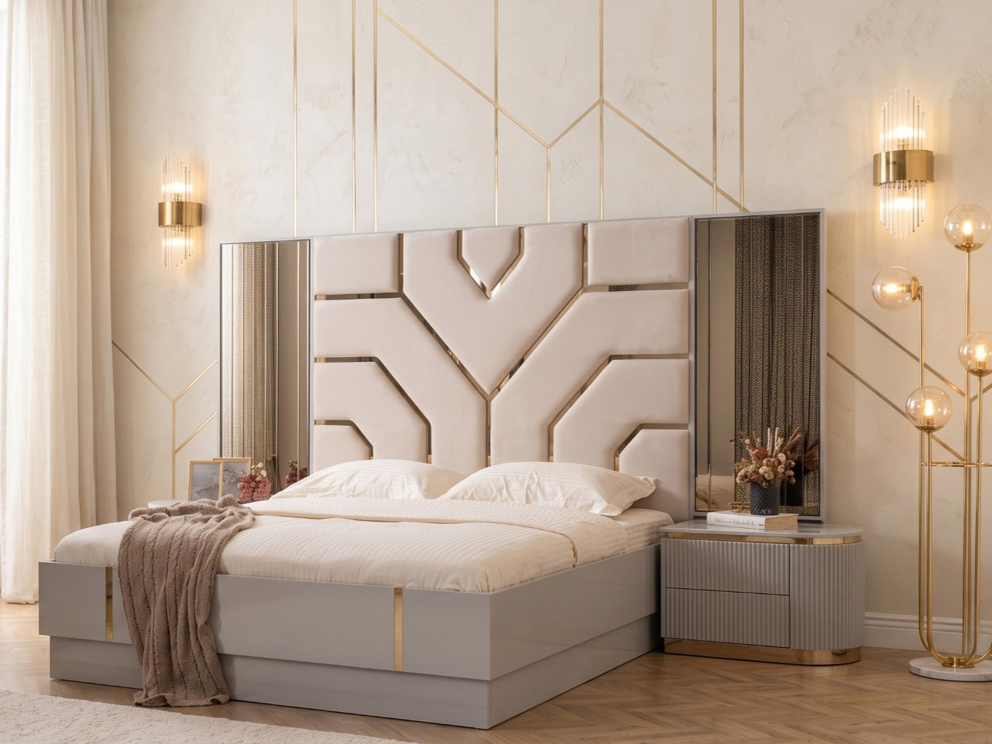 фото тумба прикроватная ницца luxury
