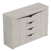Тумба с 4 ящ. и 2 дверцами Соренто МГ