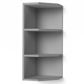 Шкаф верхний торцевой 300 высокий ШВВТО Крафт