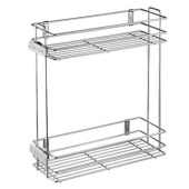 Двухуровневая боковая корзина 200 мм (бутылочница) ИЦ