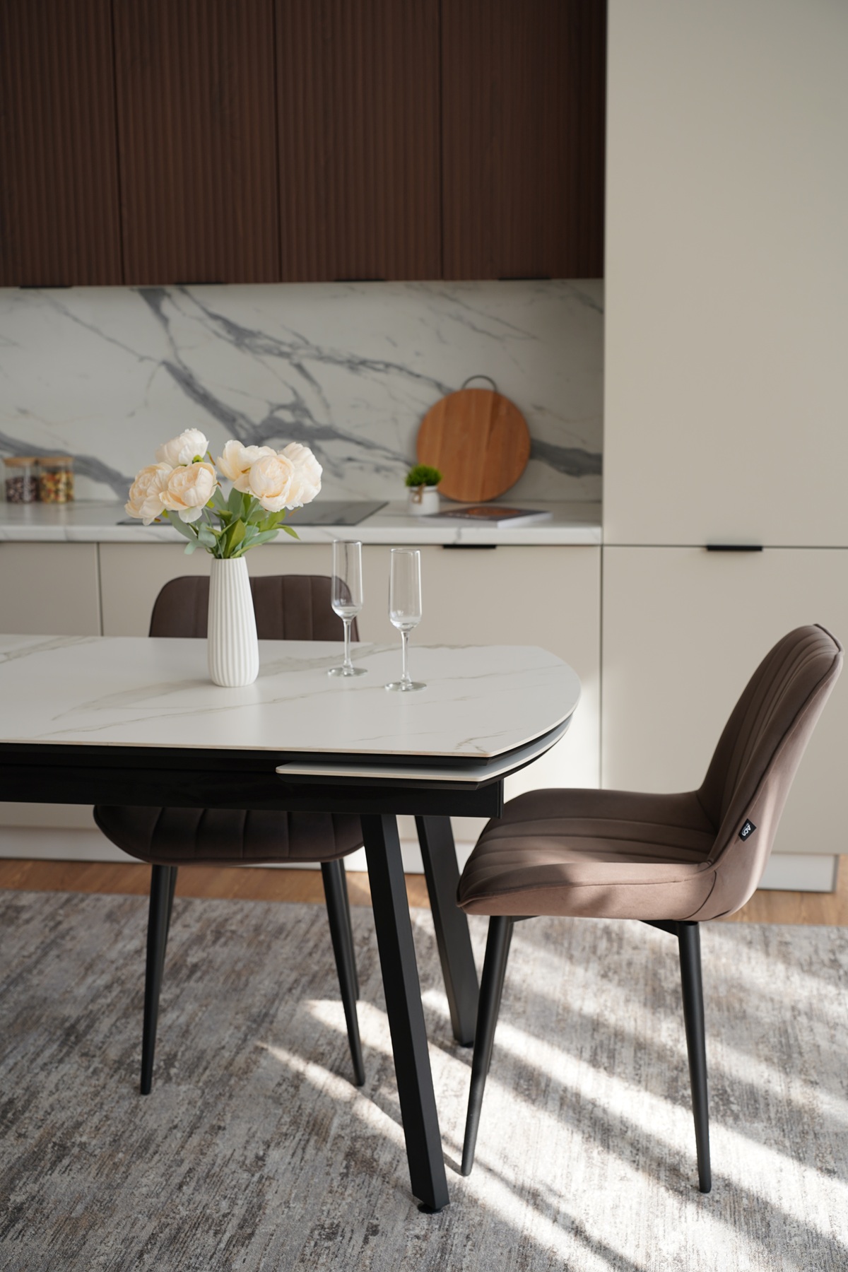 фото стол обеденный раздвижной князь