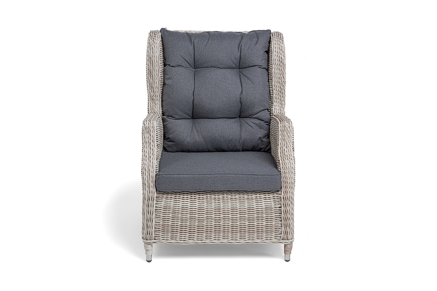 фото "форио" кресло раскладное плетеное, цвет бежевый