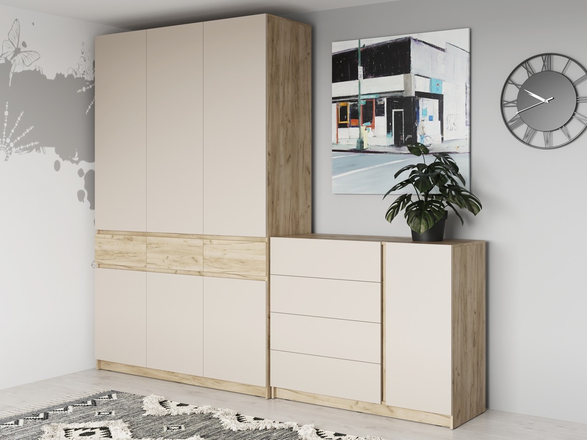 Комод КМ-001 ЛДСП Бостон 