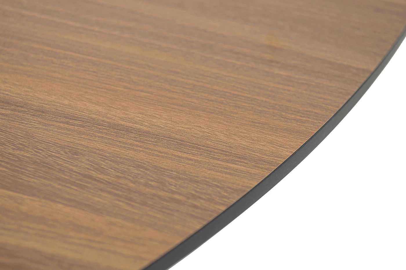 фото "рио" стол из hpl круглый ø160см, h75, цвет столешницы "дуб"