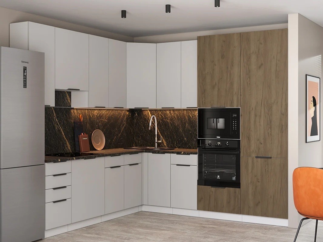 фото кухня угловая оливия в02