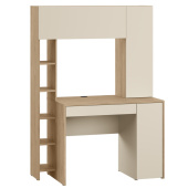 Стол компьютерный 12.71 Комфорт (Гикори Рокфорд Натуральный/Сатин)