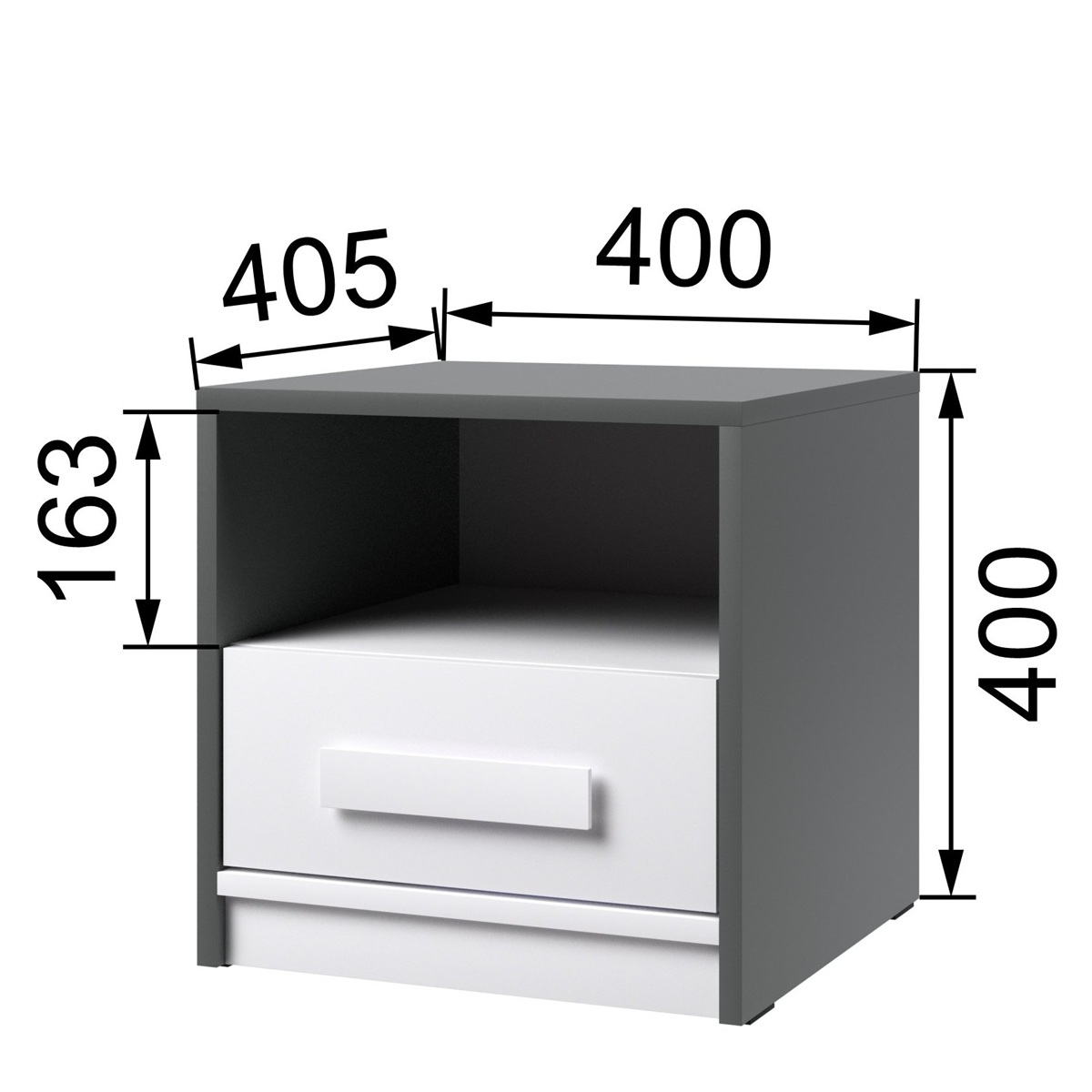 фото тумба прикроватная кт-1 кэнди