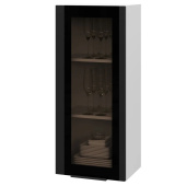 Шкаф верхний 1 дв. со стеклом ШВС (премьер) Оливия