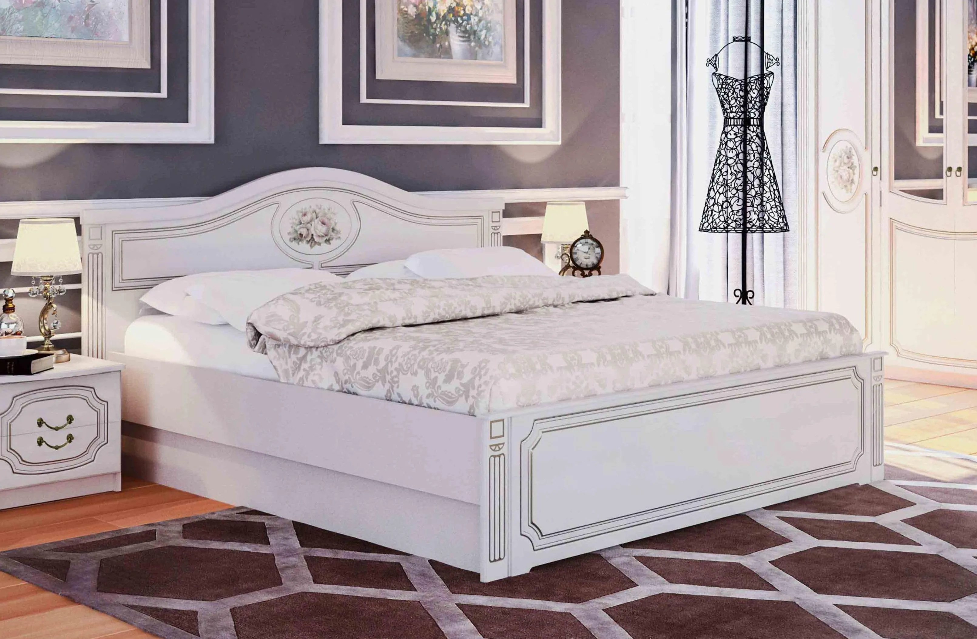 фото кровать 1600 с пм верона