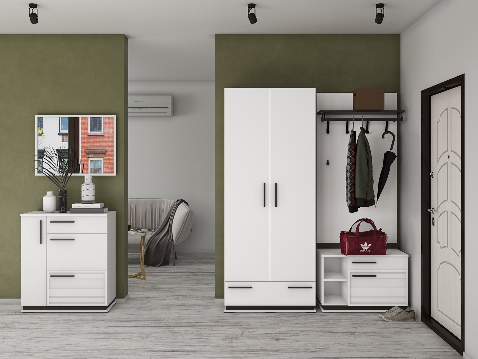 фото прихожая модена