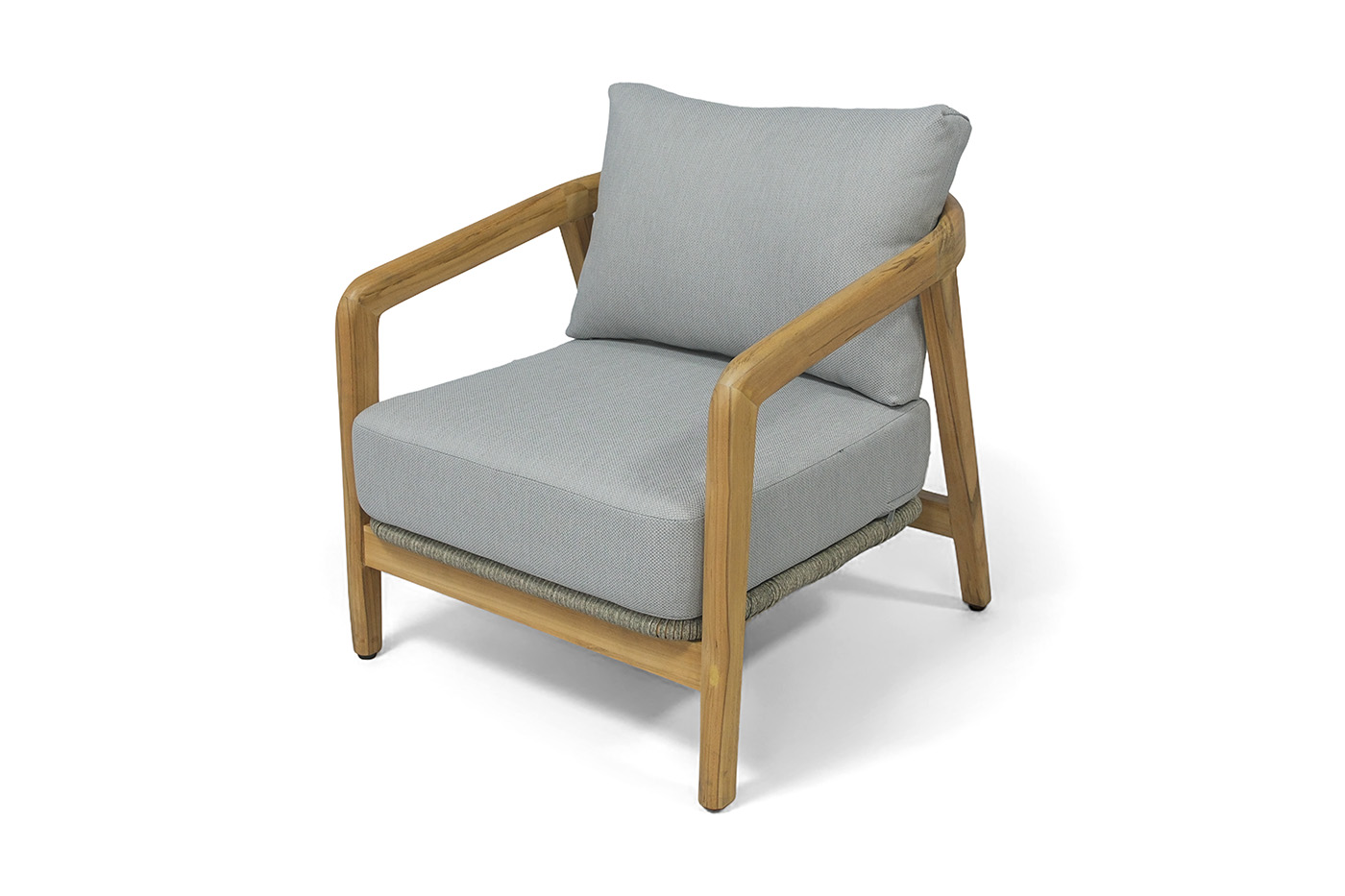 фото "лейпциг" лаунж-зона из тика на 5 персон, цвет серый