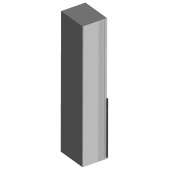 Пенал 1-ств. с полками Вита 