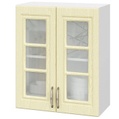 Шкаф 2-х дв. со стеклом ШВС Лондон