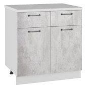 Стол с 2 ящ. С2ЯШ 800 Лофт