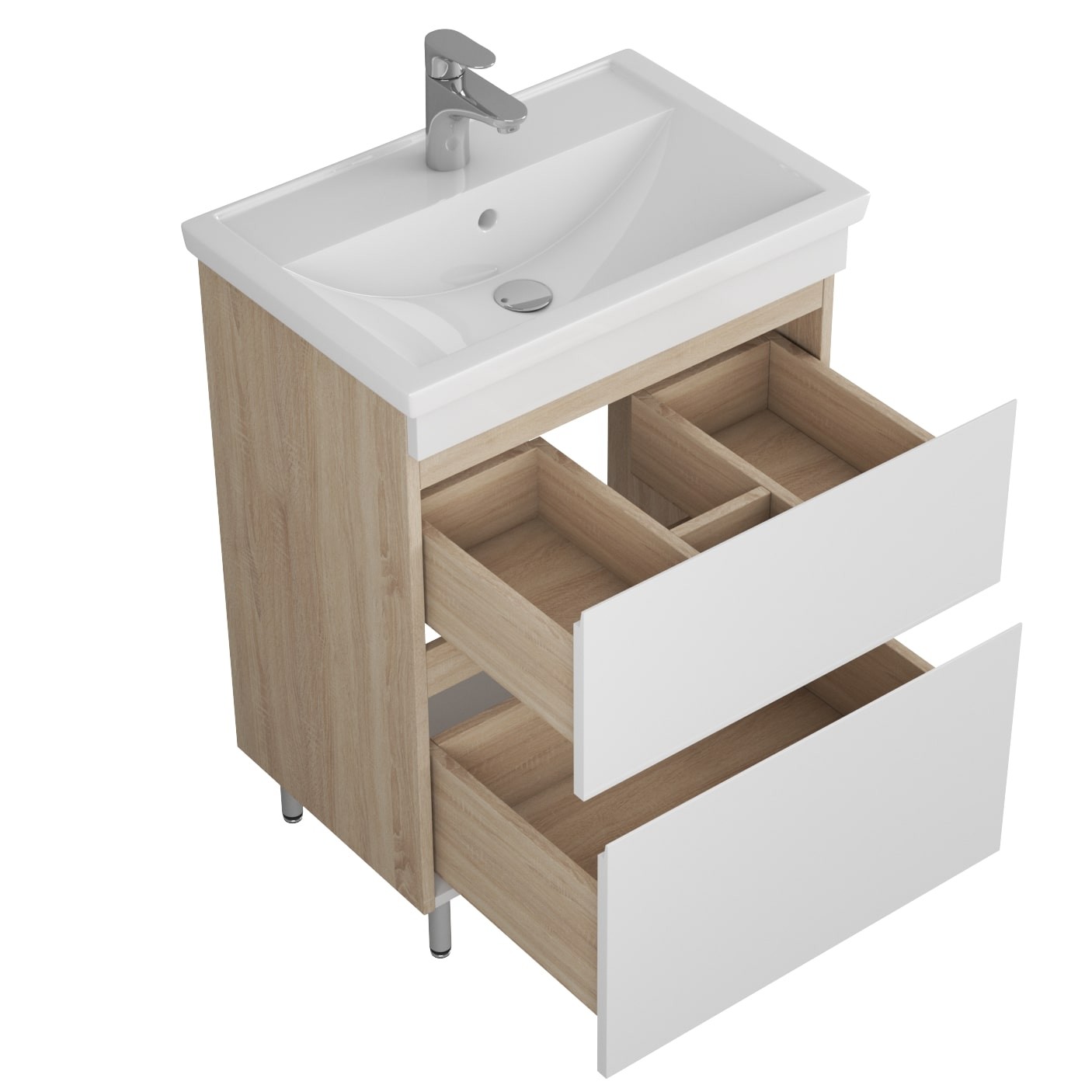 Тумба с раковиной под умывальник Арно 60 