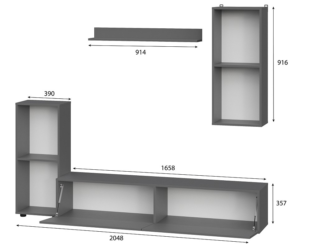 Мебель для гостиной МГС 10 