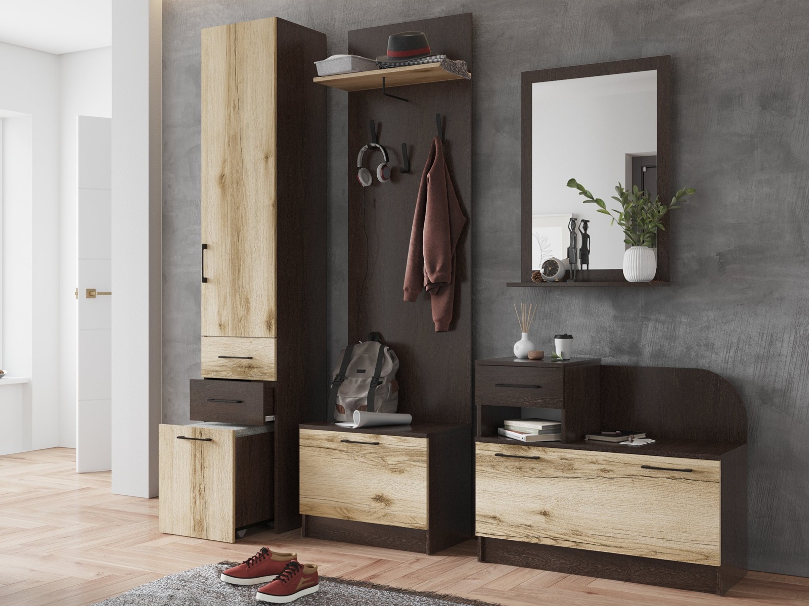 Шкаф угловой Денвер ТЭКС 