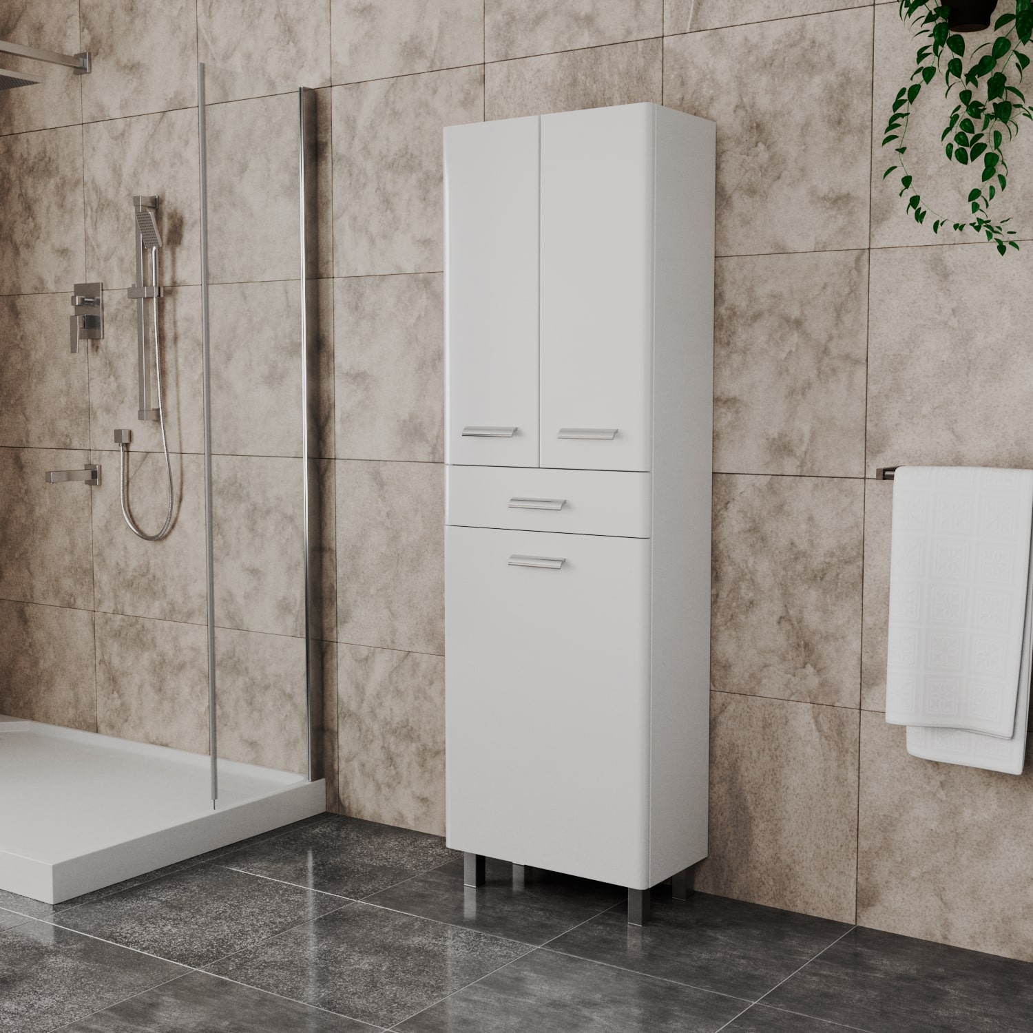 Тумба под умывальник с раковиной Гарда 70 