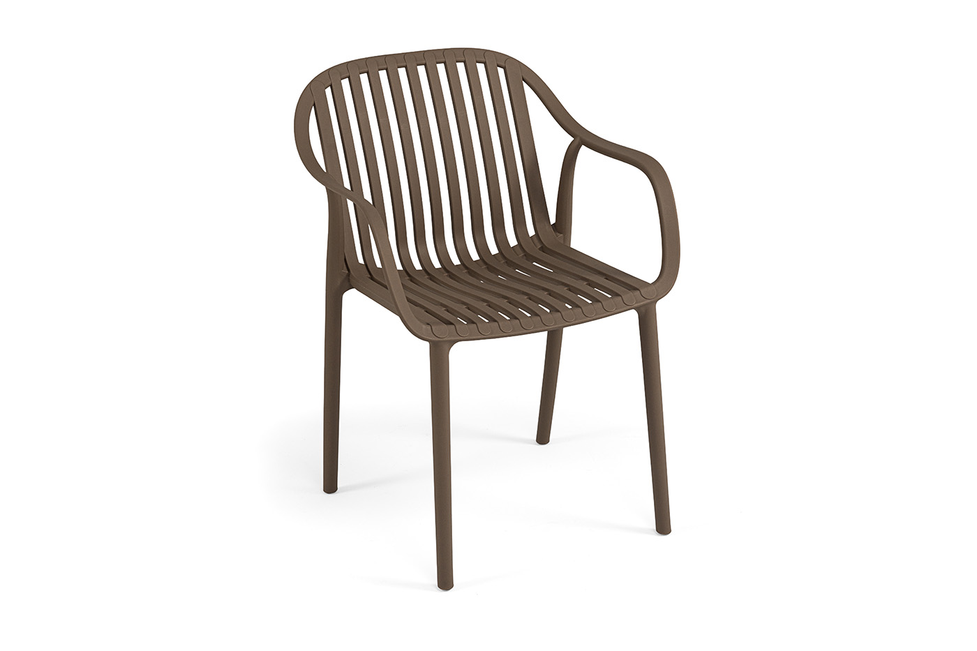 фото "мохито" стул пластиковый, цвет бежево-коричневый