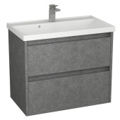 Тумба с 2-мя ящ. и раковиной под умывальник Muskat 70 