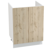 Шкаф нижний 2-х дв. под мойку ШНМ Хелмер