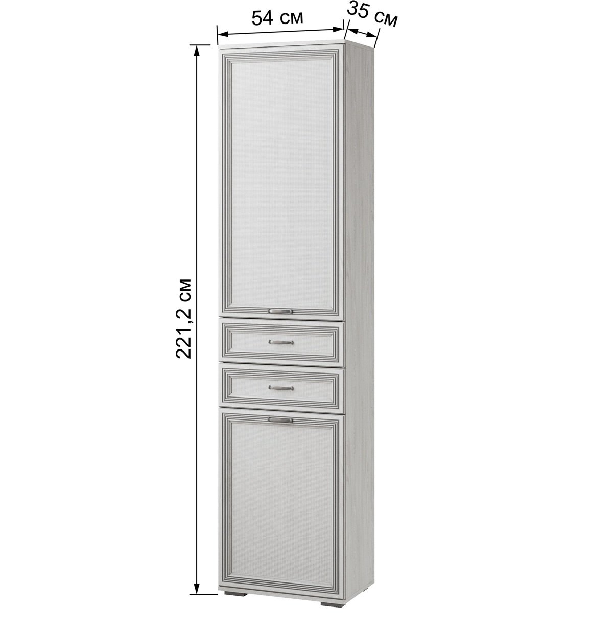 Пенал с ящиками ЛШ-3 Ливорно