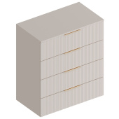 фото комод с 4 ящиками тефия