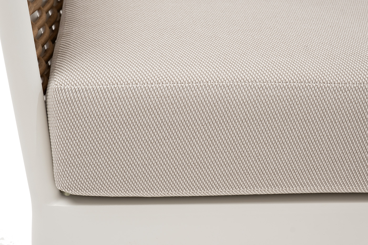 фото "тоскана" лаунж-зона из искусственного ротанга, цвет соломенный (к)