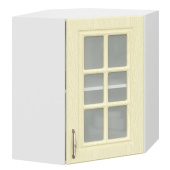 Шкаф угловой со стеклом ШВУС 600 Лондон