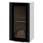 Шкаф верхний 1 дв. со стеклом ШВС Оливия