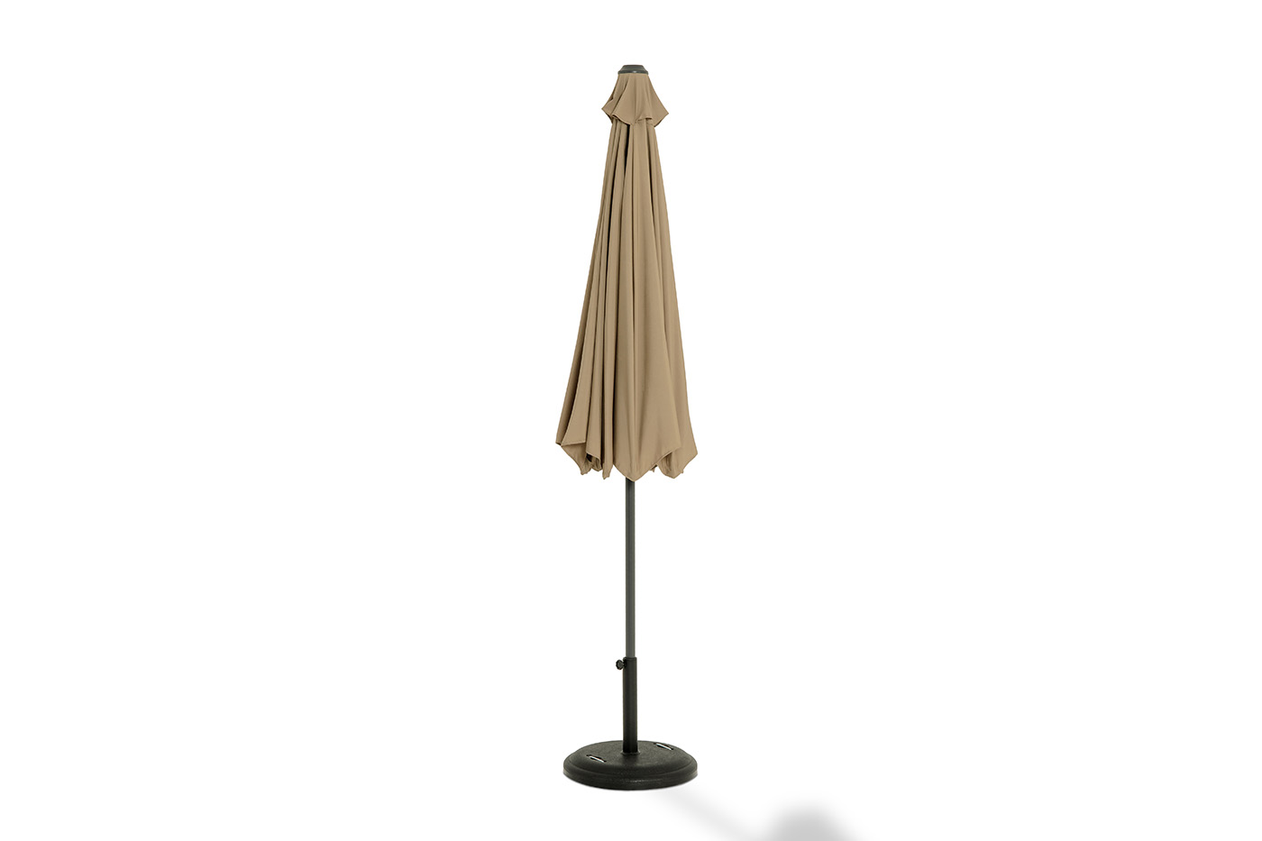 фото "джулия" зонт садовый 3х3м на центральной опоре, тент бежевый