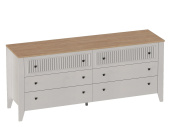 фото комод 6 ящ. гостиная валенсия