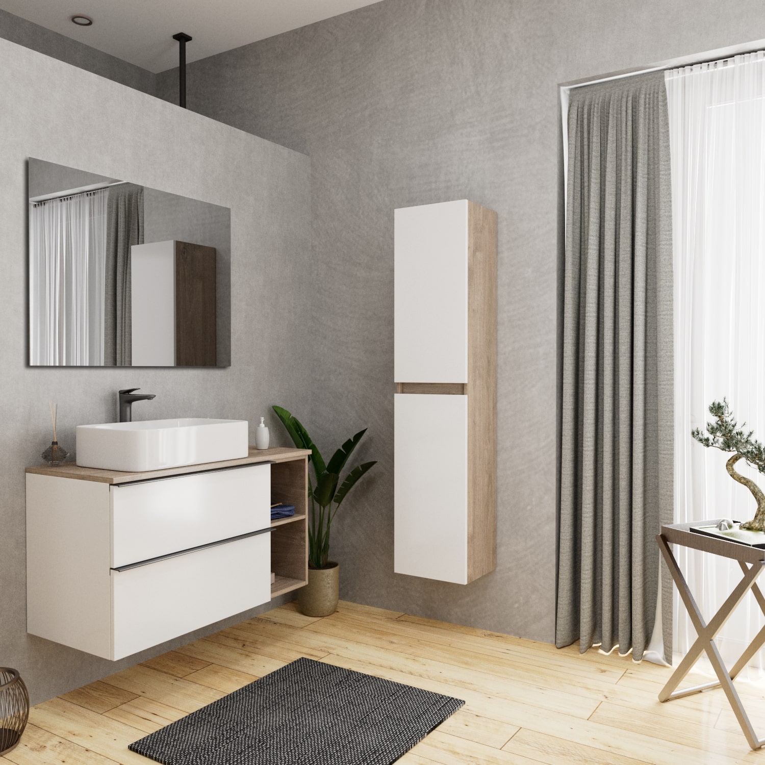 фото пенал sangro 35, белый матовый