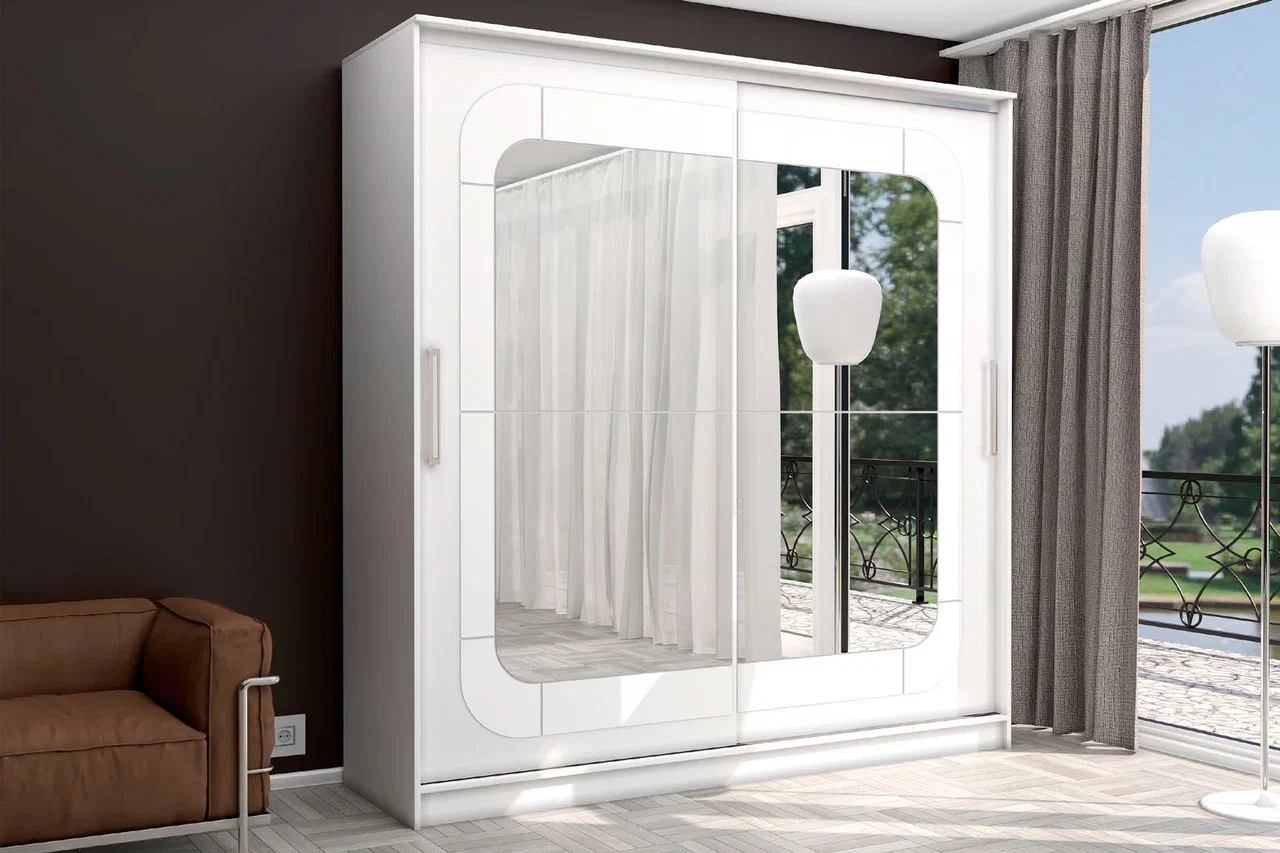 Шкаф-купе 1700 Кристалл 