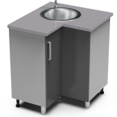 Стол угловой под мойку 850 прямой УМП Бомбей Стол угловой под мойку 850 прямой УМП Бомбей