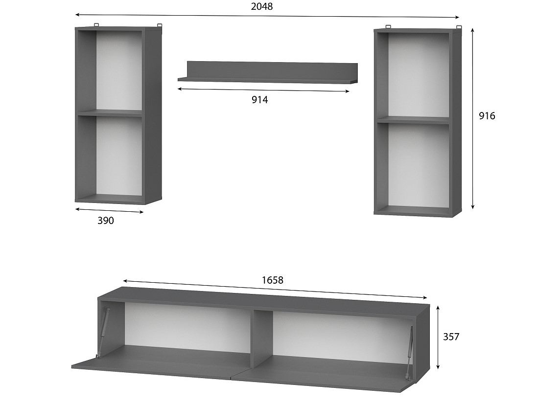 Мебель для гостиной МГС 10 