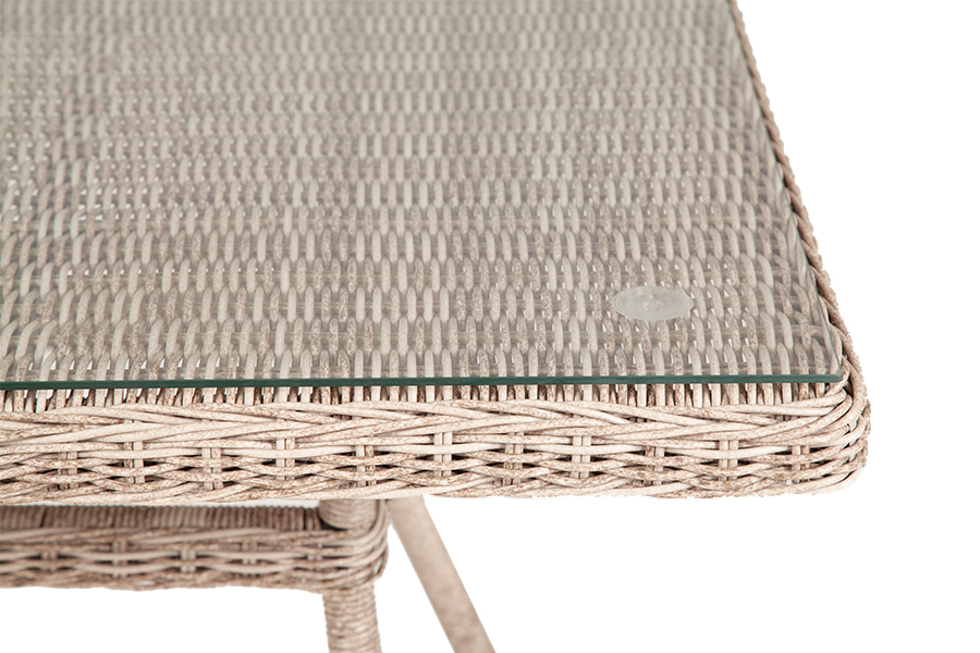 фото "айриш" стол плетеный из искусственного ротанга, цвет бежевый
