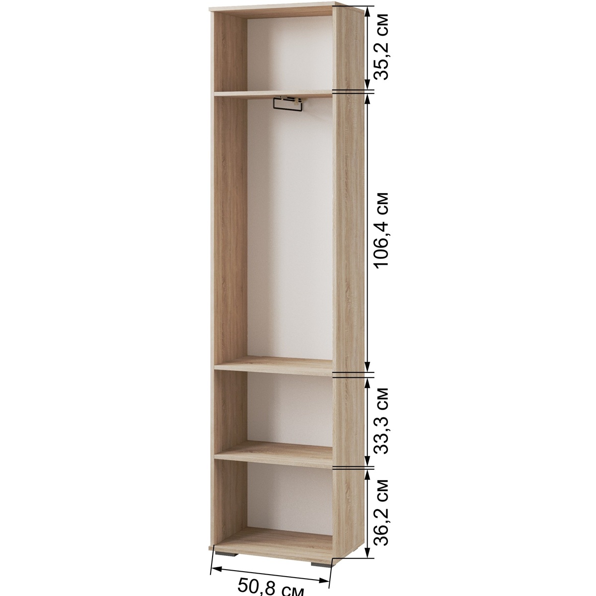 Пенал платяной ЛШ-2 Ливорно