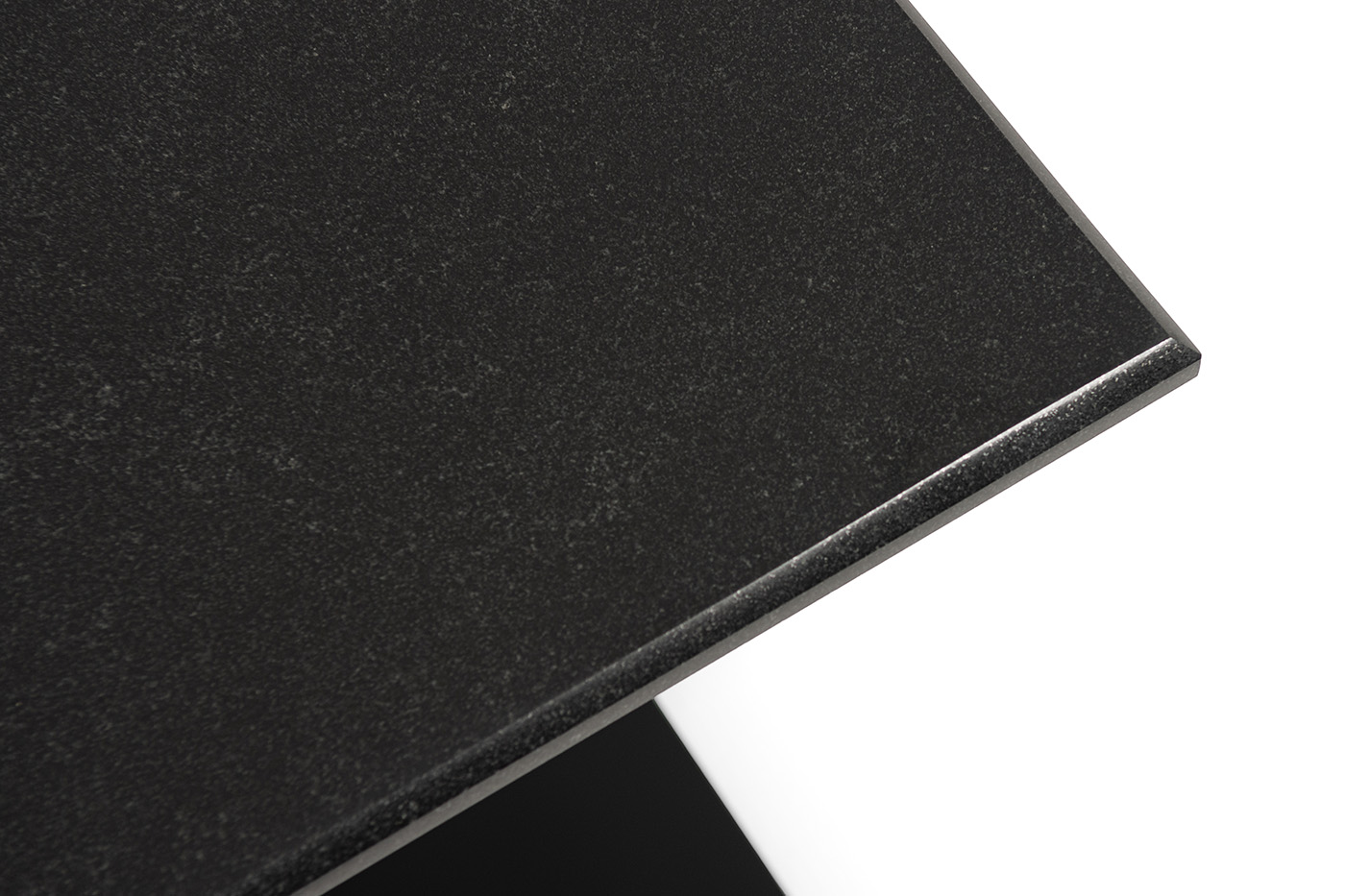 фото "челси" стол из гранита квадратный 60х60см, цвет черный