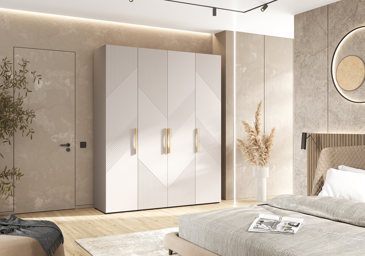 Шкаф 4-х ств. 1800 Ирис  Шкаф 4-х ств. 1800 Ирис