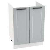 Шкаф нижний 2-х дв. под мойку ШНМ Глетчер