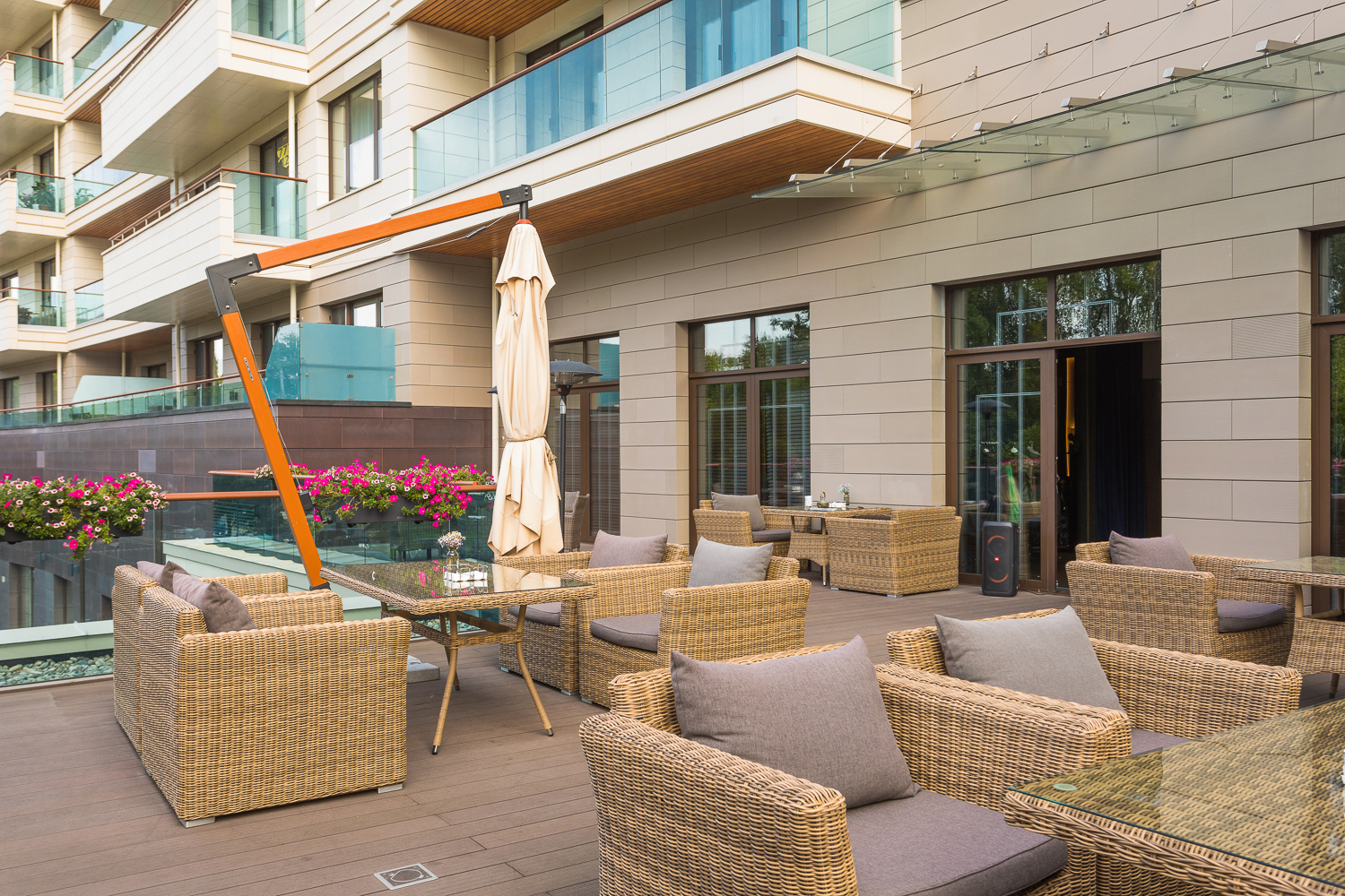 фото "капучино" кресло из искусственного ротанга, цвет соломенный