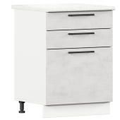 Шкаф нижний с 3 ящ. ШН3Я Нувель