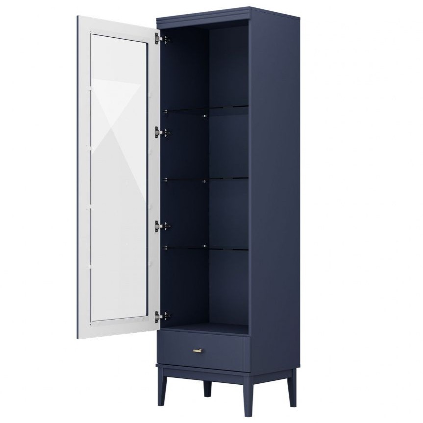 Шкаф с витриной 1-дв. ШР-1 Джали 