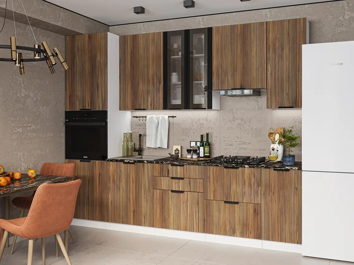 фото шкаф нижний с 3 ящ. шн3я норд