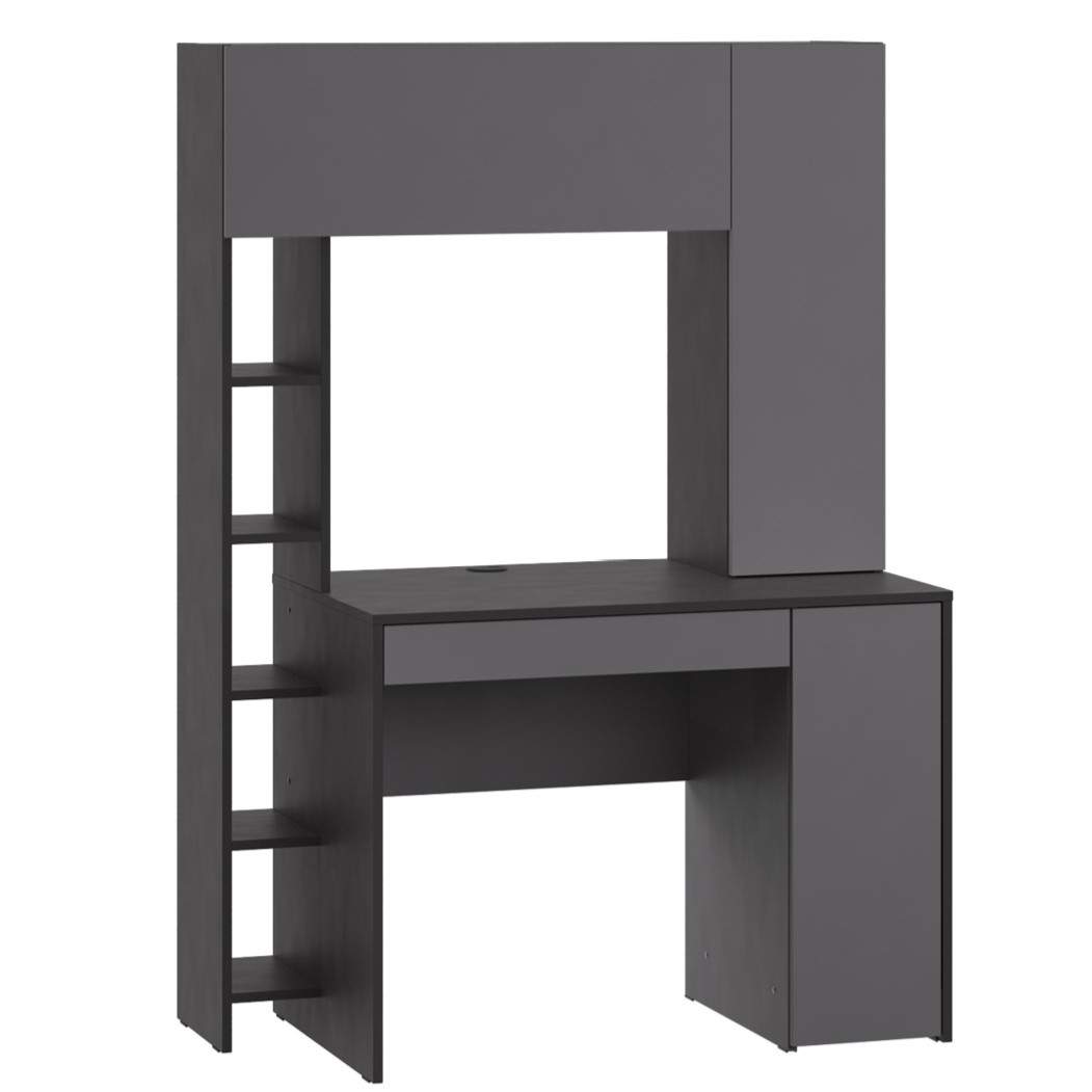 фото стол компьютерный 12.71 комфорт (антрацит/темно-серый)